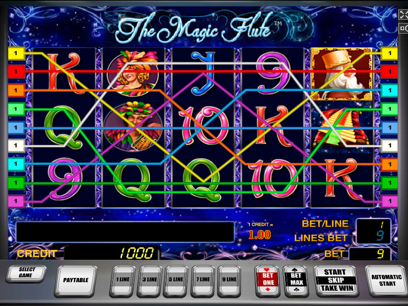 Play the magic flute slot